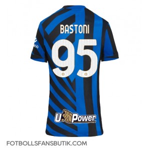 Inter Milan Alessandro Bastoni #95 Replika Hemmatröja Damer 2024-25 Kortärmad